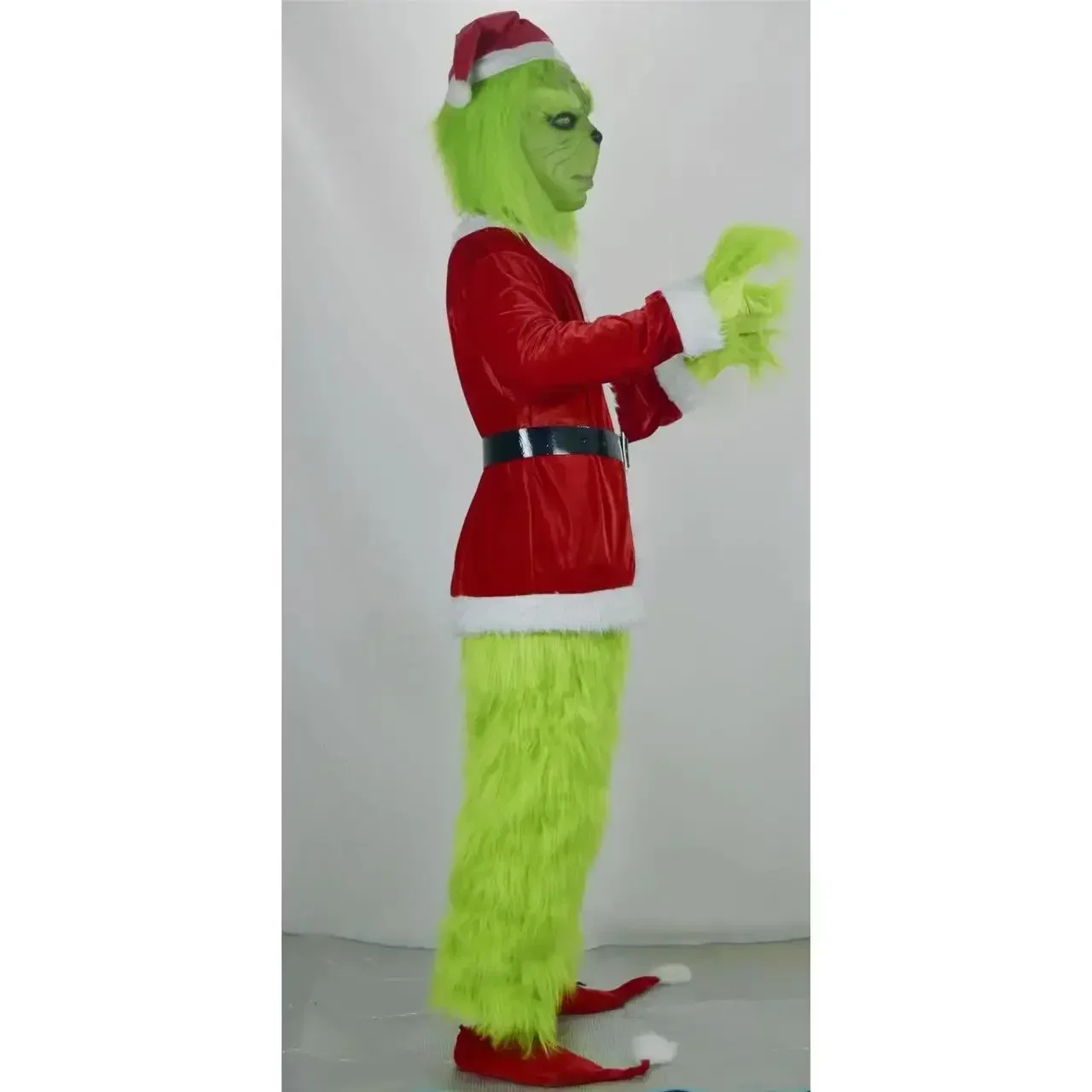 2026 New Christmas Costume Cosplay Clothes Dress Up Santa Claus Weird Green Haired Monster Grinch Party Performance Costume
2026 New Christmas Costume Cosplay Clothes Dress Up Santa Claus Weird Green Haired Monster Grinch Party Performance Costume