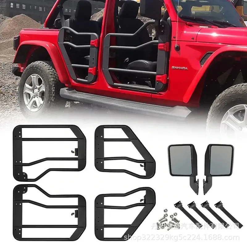 Полудверь Wrangler 18-24 Jeep Wrangler Модифицированная дверь JL Wrangler Стальная труба Полудверь 
Полудверь Wrangler 18-24 Jeep Wrangler Модифицированная дверь JL Wrangler Стальная труба Полудверь