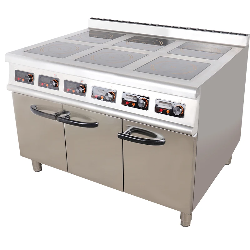 Restaurant Commercial 220V 6 burner Electric Cooktops Induction Cooker Commercial Induction Stove
Restaurant Commercial 220V 6 burner Electric Cooktops Induction Cooker Commercial Induction Stove