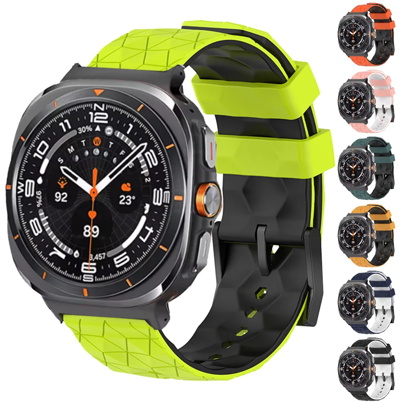 Silicone Band for Samsung Galaxy Watch 7 Ultra Rubber Sport Bracelet For Samsung Galaxy Watch 7 Ultra NO Gaps Curved End Strap
Silicone Band for Samsung Galaxy Watch 7 Ultra Rubber Sport Bracelet For Samsung Galaxy Watch 7 Ultra NO Gaps Curved End Strap