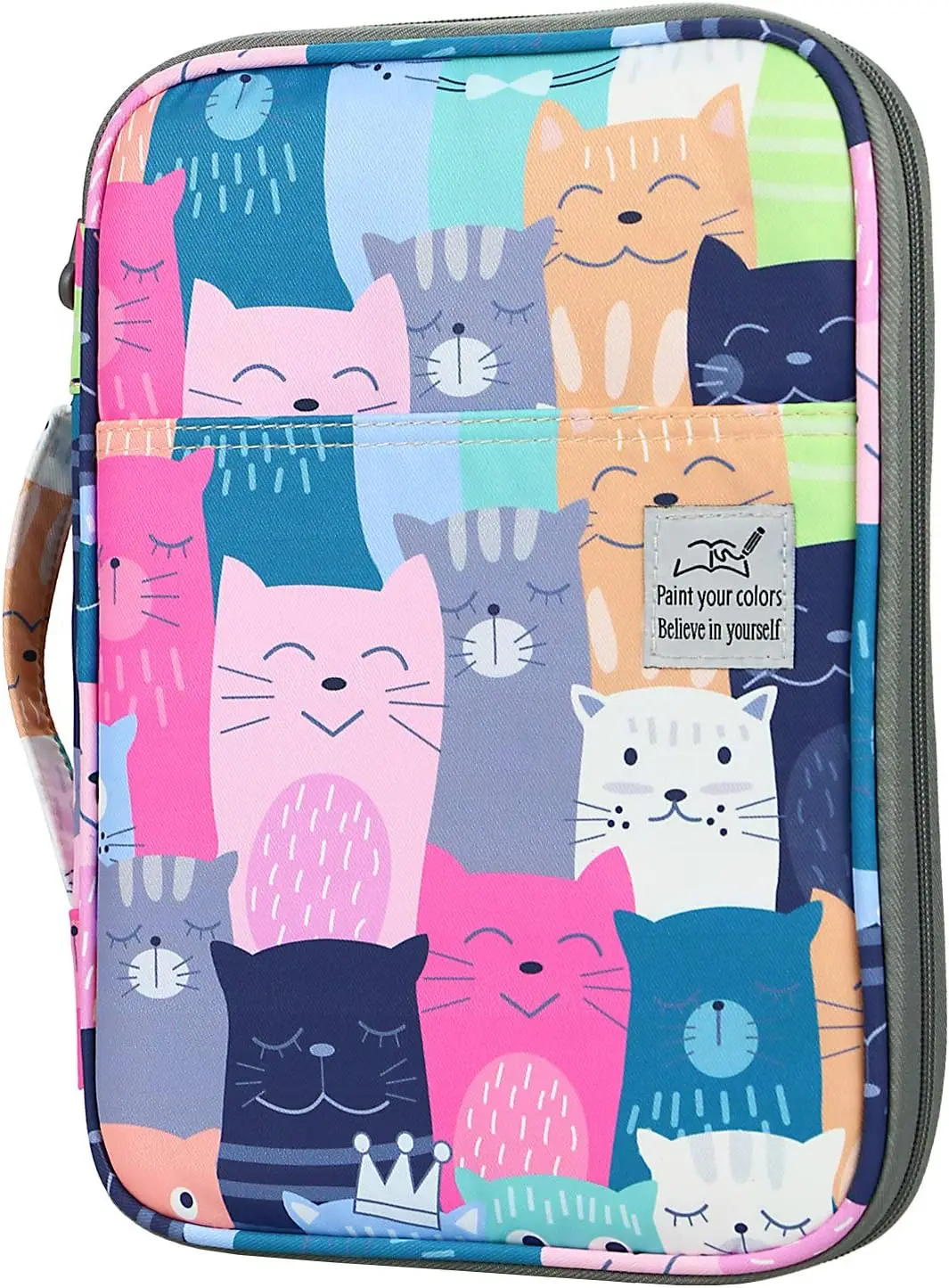 96-Slot Colored Pencil Case, Large Capacity Organizer with Zipper for Artists and Students
96-Slot Colored Pencil Case, Large Capacity Organizer with Zipper for Artists and Students