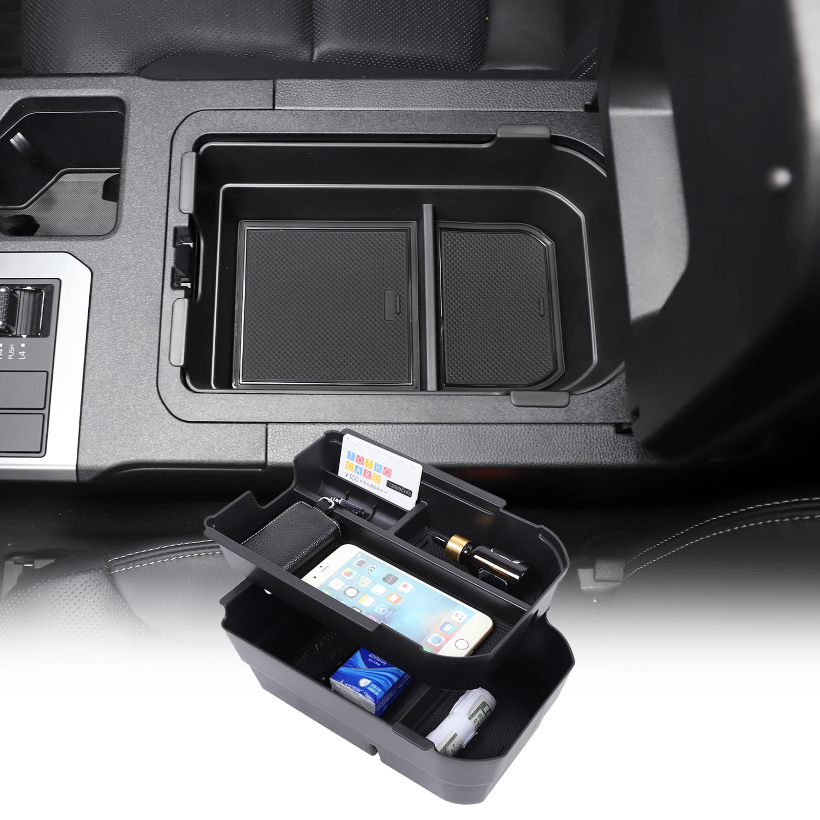 cheya ABS Car Center Console Armrest Storage Box Tray Organizer for Toyota Land Cruiser Prado 2024+ Auto Accessories
cheya ABS Car Center Console Armrest Storage Box Tray Organizer for Toyota Land Cruiser Prado 2024+ Auto Accessories