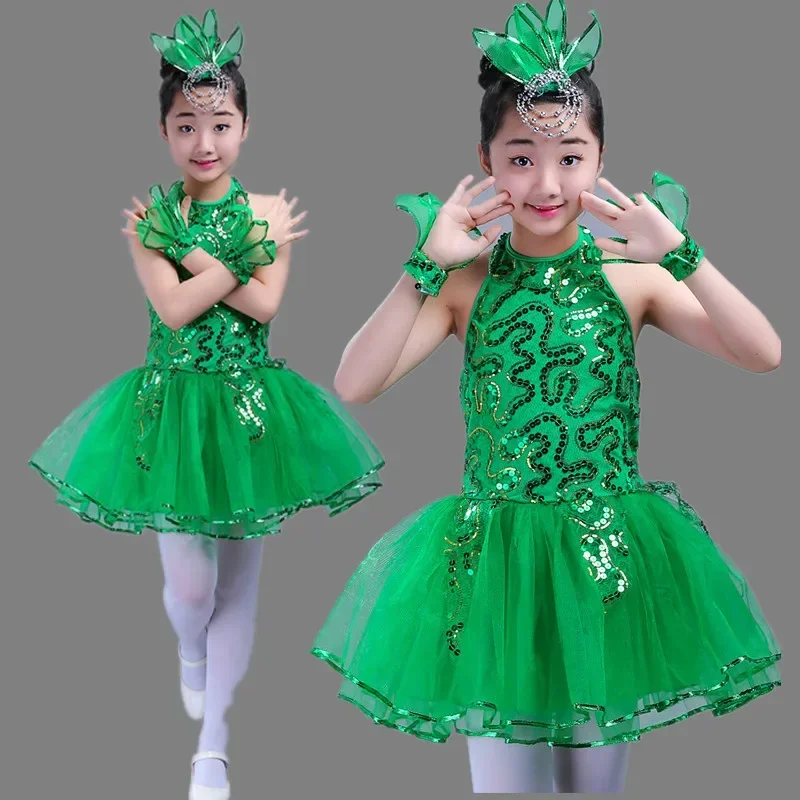 Chinese Wind Dance Costume Little Tree Dance Dress Performance Costume Child Leaf Costume Collective Stage Performance Clothes
Chinese Wind Dance Costume Little Tree Dance Dress Performance Costume Child Leaf Costume Collective Stage Performance Clothes