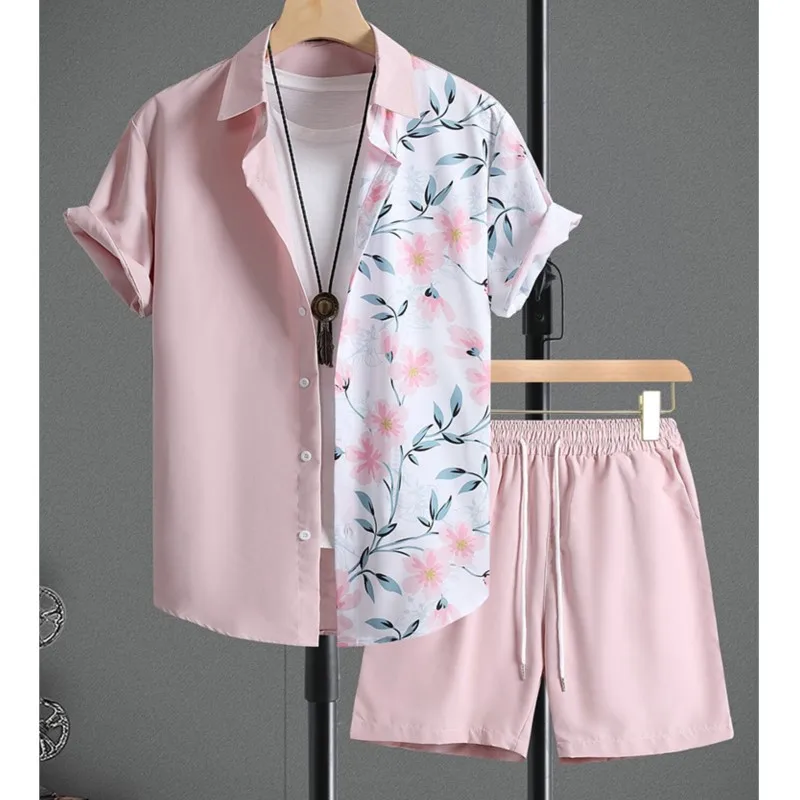 Hawaiian Men's Short Sleeve Shirt And Beach Shorts Set Beach Party Men's Shorts Summer Vacation Fashion Men's Casual Shirt
Hawaiian Men's Short Sleeve Shirt And Beach Shorts Set Beach Party Men's Shorts Summer Vacation Fashion Men's Casual Shirt