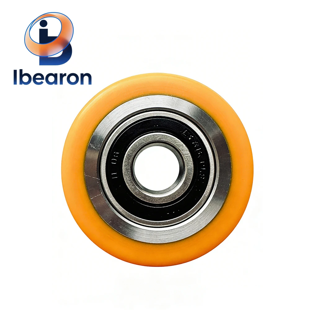 2PCS Heavy-Duty Enhanced PU Iron Core Forklift Casters with bearings 80x60mm - Wear-Resistant, Quiet, for Electric Forklifts
2PCS Heavy-Duty Enhanced PU Iron Core Forklift Casters with bearings 80x60mm - Wear-Resistant, Quiet, for Electric Forklifts