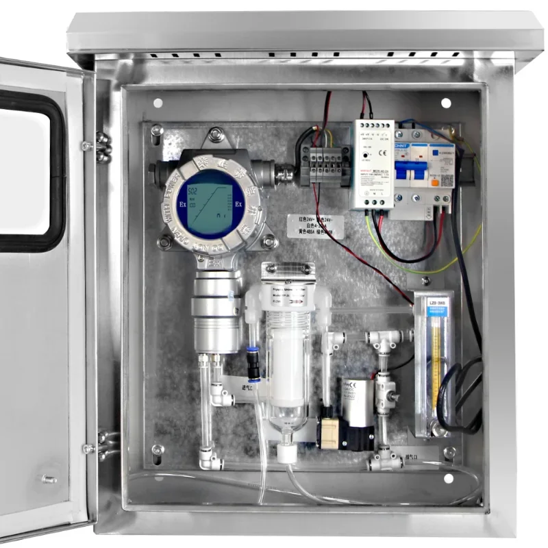 Pump suction combustible gas detection alarm, four-in-one detector, hydrogen sulfide oxygen VOC carbon dioxide ozone
Pump suction combustible gas detection alarm, four-in-one detector, hydrogen sulfide oxygen VOC carbon dioxide ozone