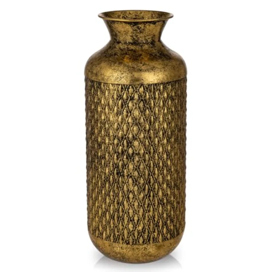 Flower Vase Rustic Metal Vases, Pattern Vase for Farmhouse Home Décor Artificial Flowers Centerpieces
Flower Vase Rustic Metal Vases, Pattern Vase for Farmhouse Home Décor Artificial Flowers Centerpieces