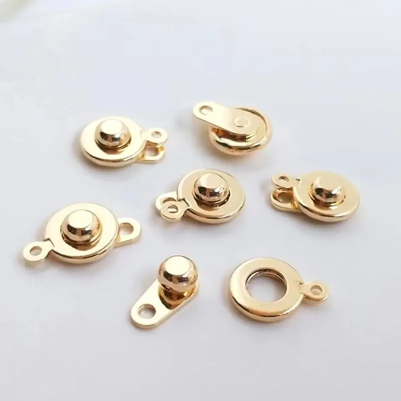 14K Gold Plated Button head accessories connect end buttons handmade DIY bracelet necklace link accessories
14K Gold Plated Button head accessories connect end buttons handmade DIY bracelet necklace link accessories