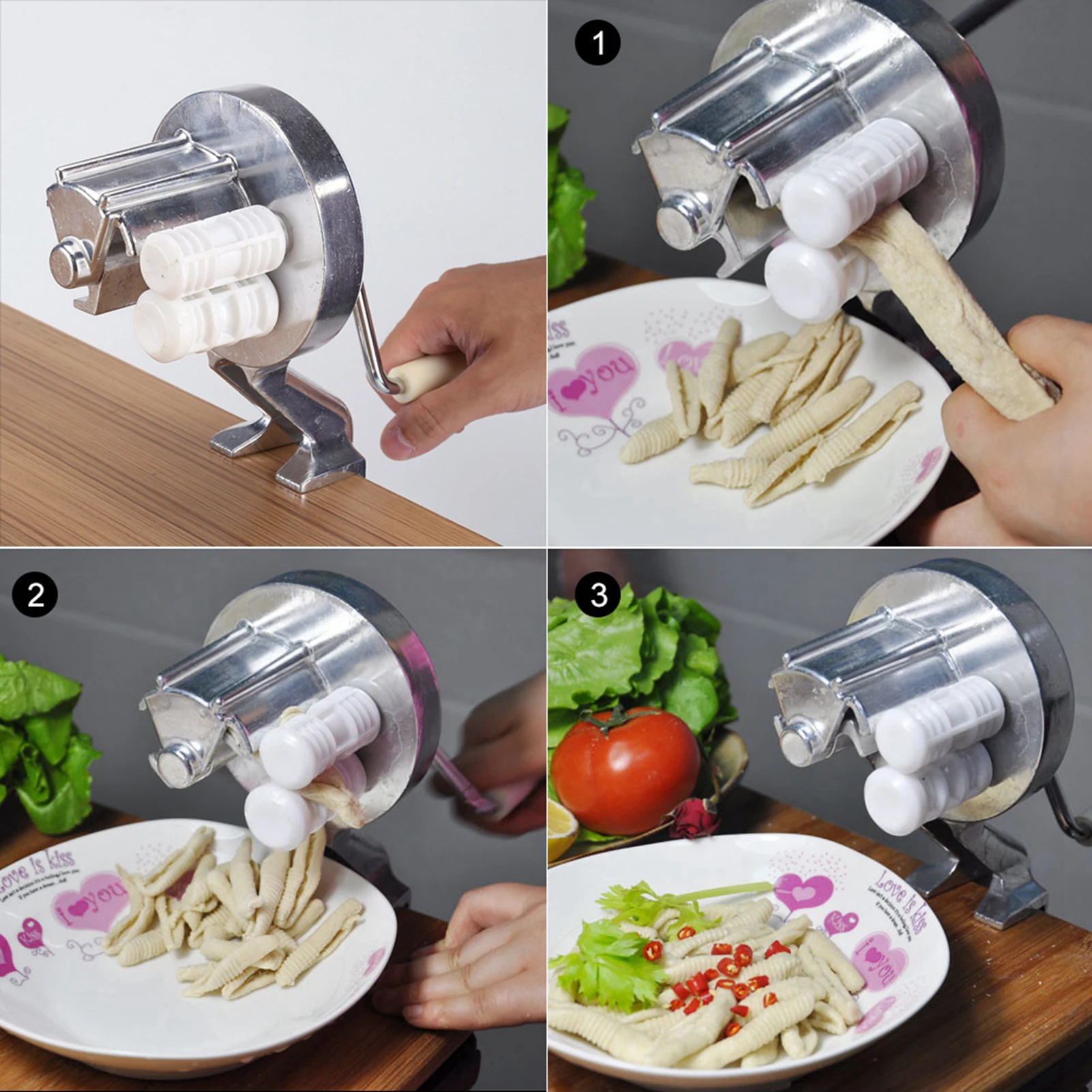 Manual Aluminium Alloy Noodle Press Machine Adjustable Thickness Easy Clean for Home Kitchen Small Catering Making Equipment
Manual Aluminium Alloy Noodle Press Machine Adjustable Thickness Easy Clean for Home Kitchen Small Catering Making Equipment