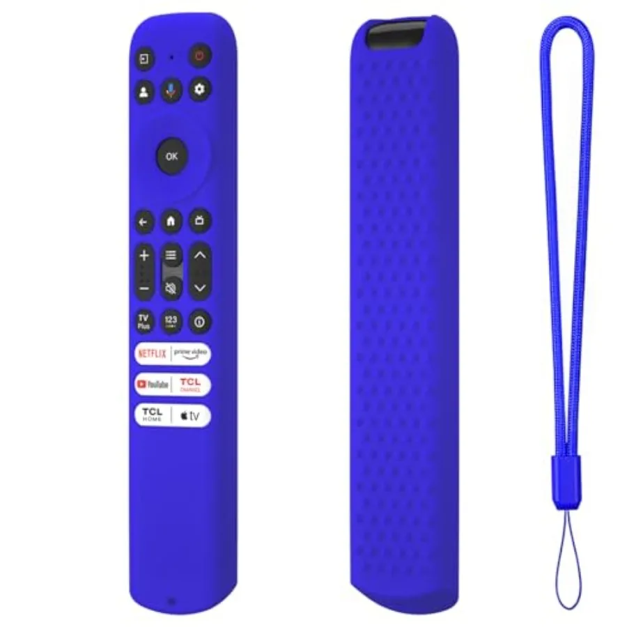 Silicone Cover for TCL RC813 FMB1/RC923/RC902V Remote Protective Case Sleeve for TCL Smart TV Remote RC813 FMB1 Case Cover
Silicone Cover for TCL RC813 FMB1/RC923/RC902V Remote Protective Case Sleeve for TCL Smart TV Remote RC813 FMB1 Case Cover