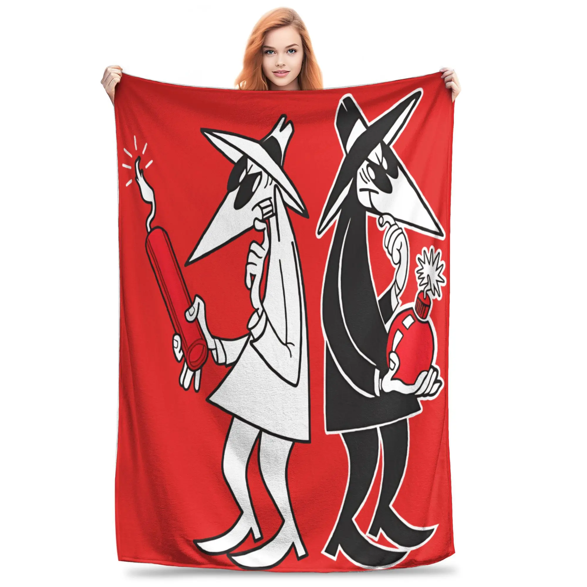 Y2K Spy Vs Spy Blankets Lightweight Thin Fleece Comfortable Throw Blankets Machine Washable
Y2K Spy Vs Spy Blankets Lightweight Thin Fleece Comfortable Throw Blankets Machine Washable