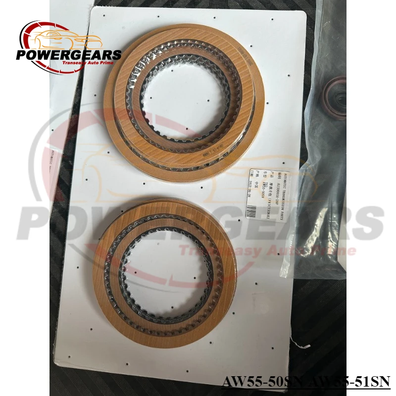 New AW55-50SN AW55-51SN Auto Parts Clutch Plate Friction Plate Fits For Volvo Saab Opel Chevrolet 2000
New AW55-50SN AW55-51SN Auto Parts Clutch Plate Friction Plate Fits For Volvo Saab Opel Chevrolet 2000