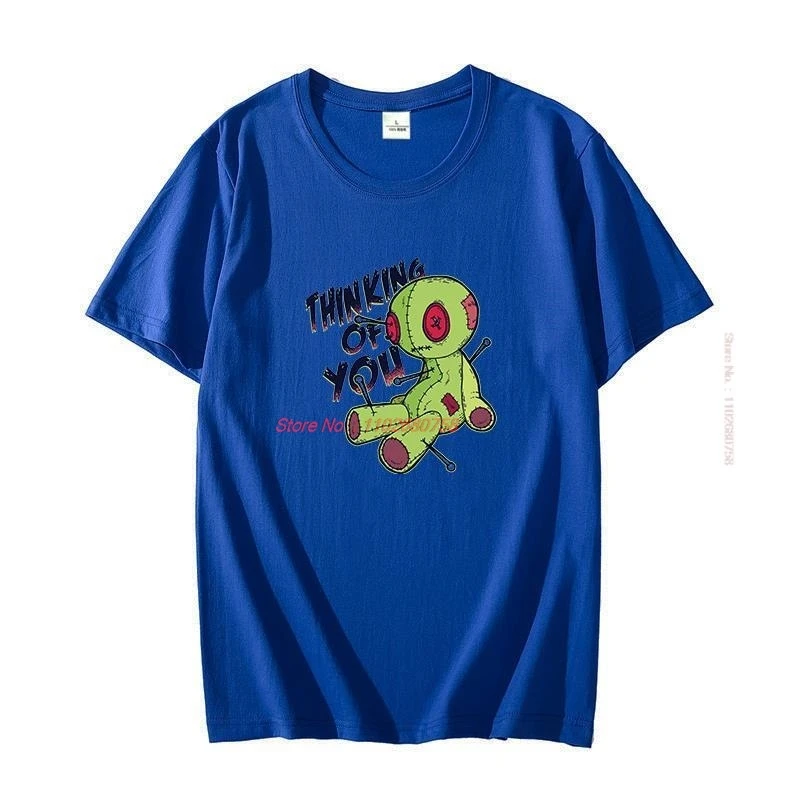 Voodoo doll Funny graphic t shirt for men O-neck T-shirt cotton short sleeve t-shirts Summer Harajuku Streetwear mens clothes
Voodoo doll Funny graphic t shirt for men O-neck T-shirt cotton short sleeve t-shirts Summer Harajuku Streetwear mens clothes