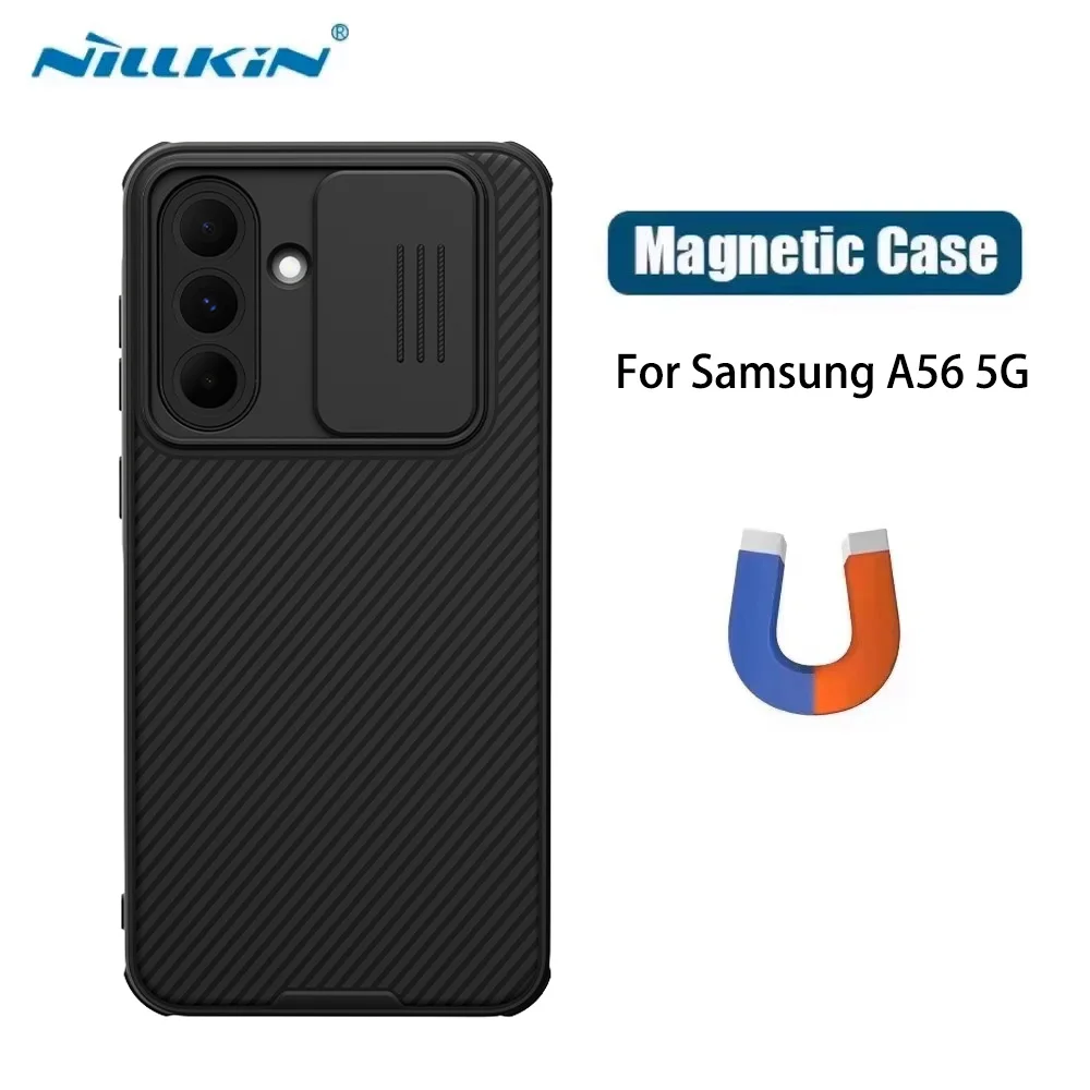 For Galaxy A56 5G Magsafe Case Nillkin CamShield Pro Slide Lens Magnetic Cover For Samsung A56 5G
For Galaxy A56 5G Magsafe Case Nillkin CamShield Pro Slide Lens Magnetic Cover For Samsung A56 5G
