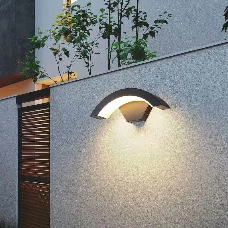 led outdoor waterproof motion sensor wall light moon shape for garden balcony entrance
led outdoor waterproof motion sensor wall light moon shape for garden balcony entrance