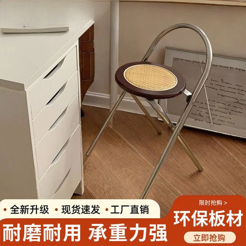 Foldable Mid-Century Nordic Dining Chair, Designer Space Saving Foldable Wooden Chair for Home Bedroom
Foldable Mid-Century Nordic Dining Chair, Designer Space Saving Foldable Wooden Chair for Home Bedroom