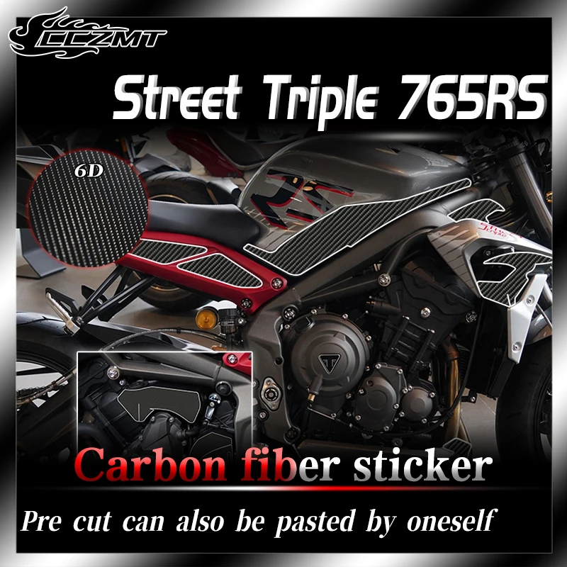 For Triumph Street Triple 765RS sticker film 6D carbon fiber waterproof protective sticker modification accessories
For Triumph Street Triple 765RS sticker film 6D carbon fiber waterproof protective sticker modification accessories