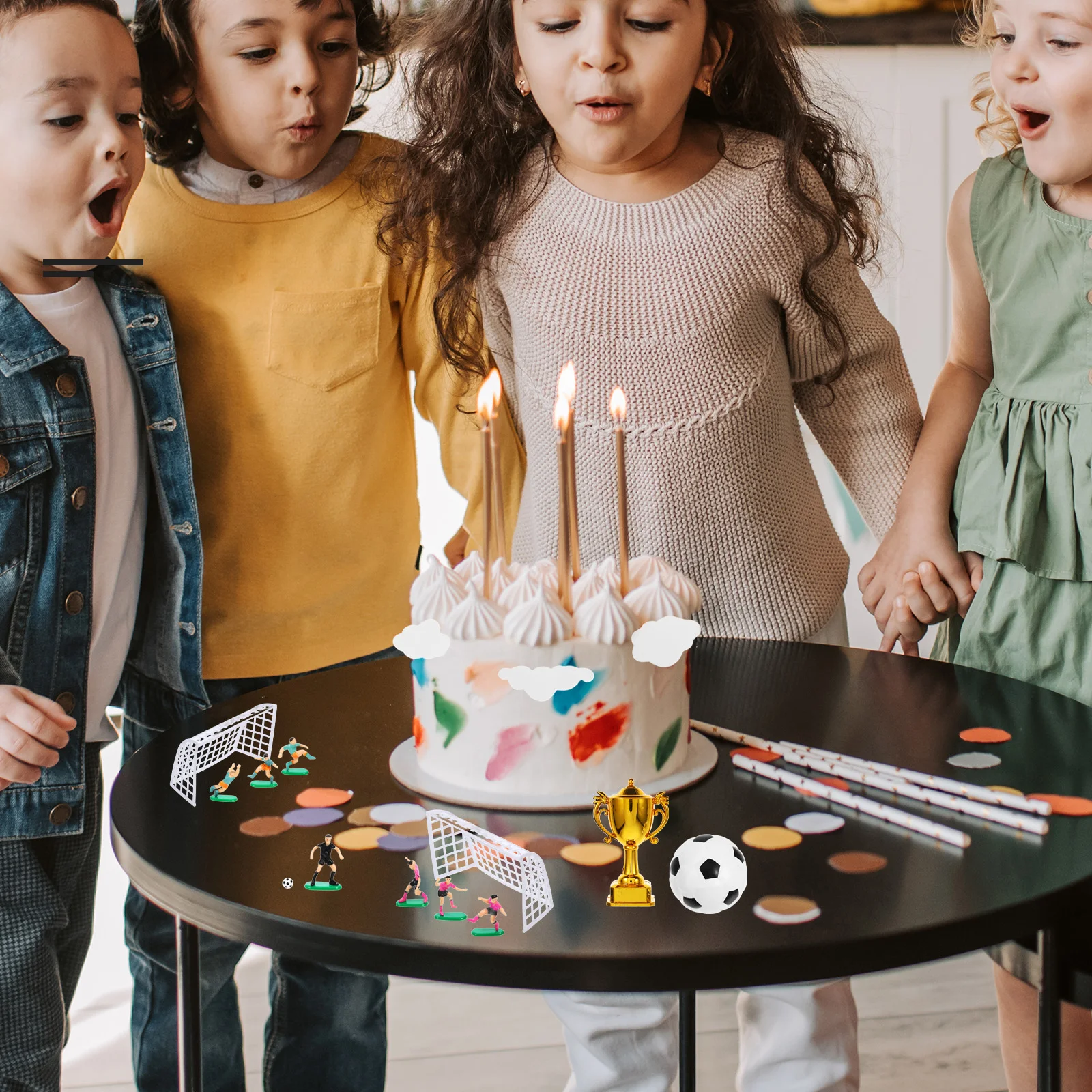 Soccer Cake Decorations Football Theme naments Boys Birthday Party Cupcake Toppers Sports Cake Accessories DIY Plastic
Soccer Cake Decorations Football Theme naments Boys Birthday Party Cupcake Toppers Sports Cake Accessories DIY Plastic