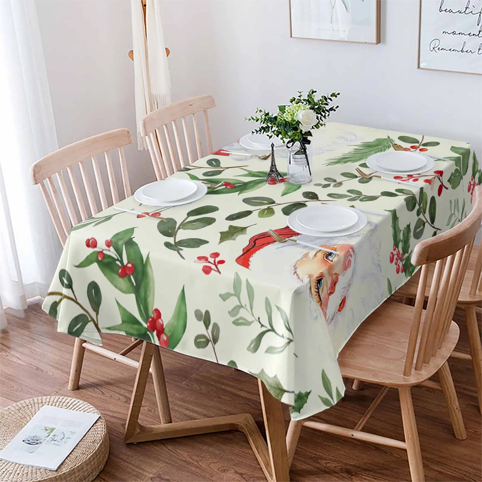 Christmas Santa Jam Tablecloths Waterproof Kitchen Coffee Table For Living Room Home Decor Dining Table
Christmas Santa Jam Tablecloths Waterproof Kitchen Coffee Table For Living Room Home Decor Dining Table