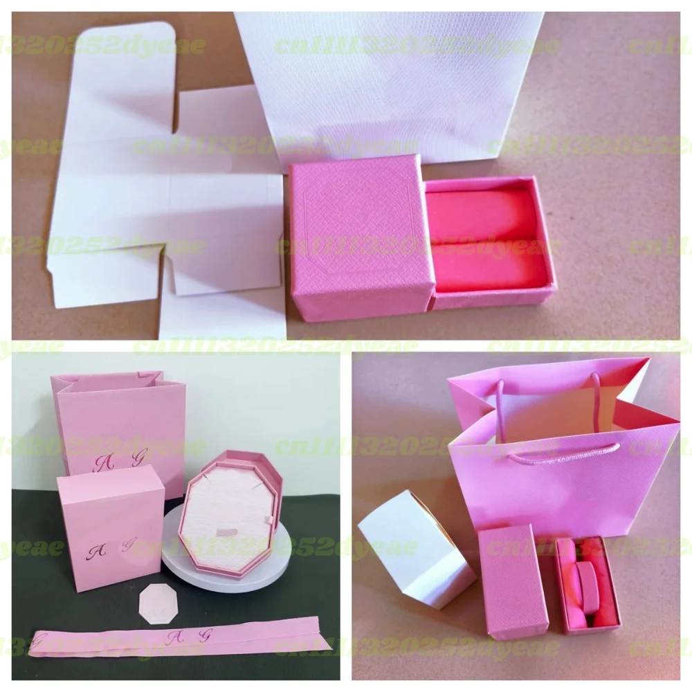 European and American New Exquisite Necklace Bracelet Earring Pink Box Romantic Stone Crafts Accessories Jewelry Package
European and American New Exquisite Necklace Bracelet Earring Pink Box Romantic Stone Crafts Accessories Jewelry Package