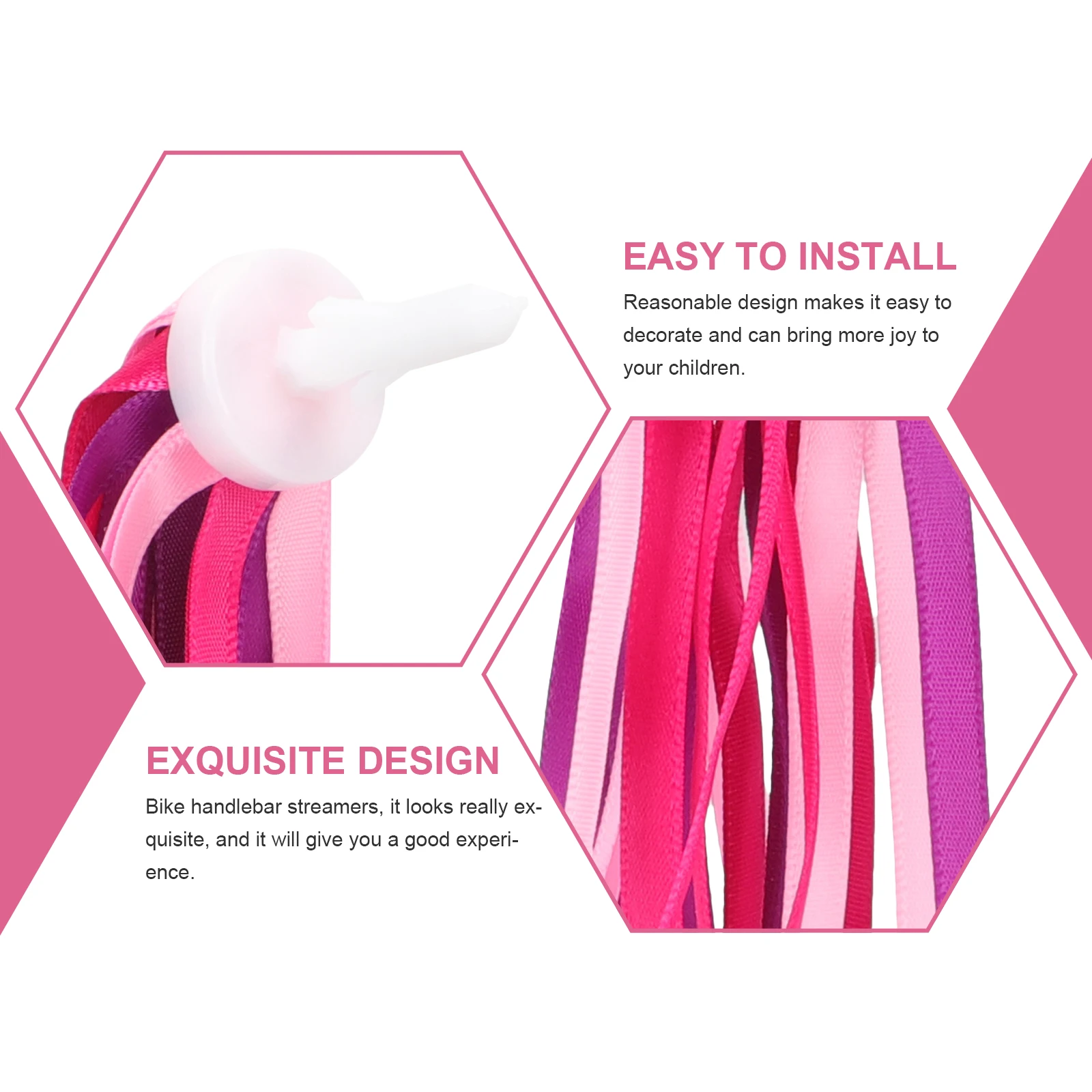 1 Pair Creative Bike Handlebar Streamers For Kids Scooter Tassel Ribbons Decorative Colorful Lightweight Hanging Bike
1 Pair Creative Bike Handlebar Streamers For Kids Scooter Tassel Ribbons Decorative Colorful Lightweight Hanging Bike