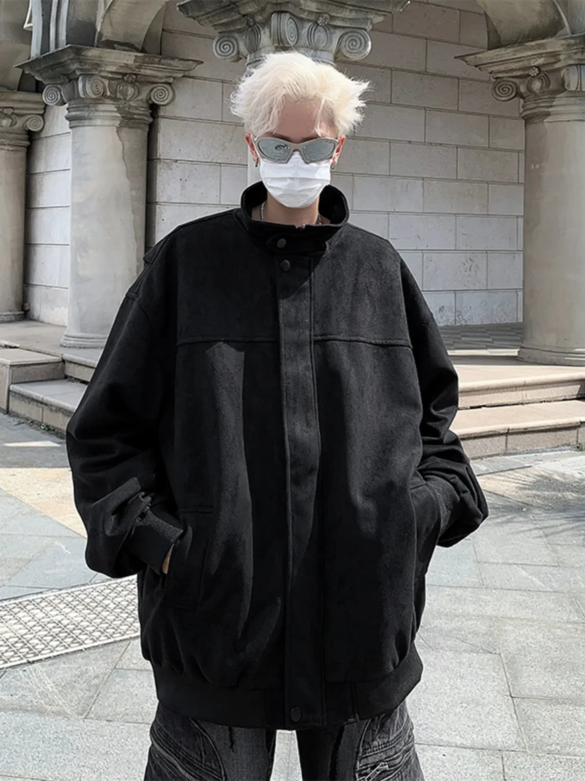 Мужская куртка-пальто: высококачественная, стильная, модная, элегантная, оригинальная, уличный стиль, для города
Мужская куртка-пальто: высококачественная, стильная, модная, элегантная, оригинальная, уличный стиль, для города