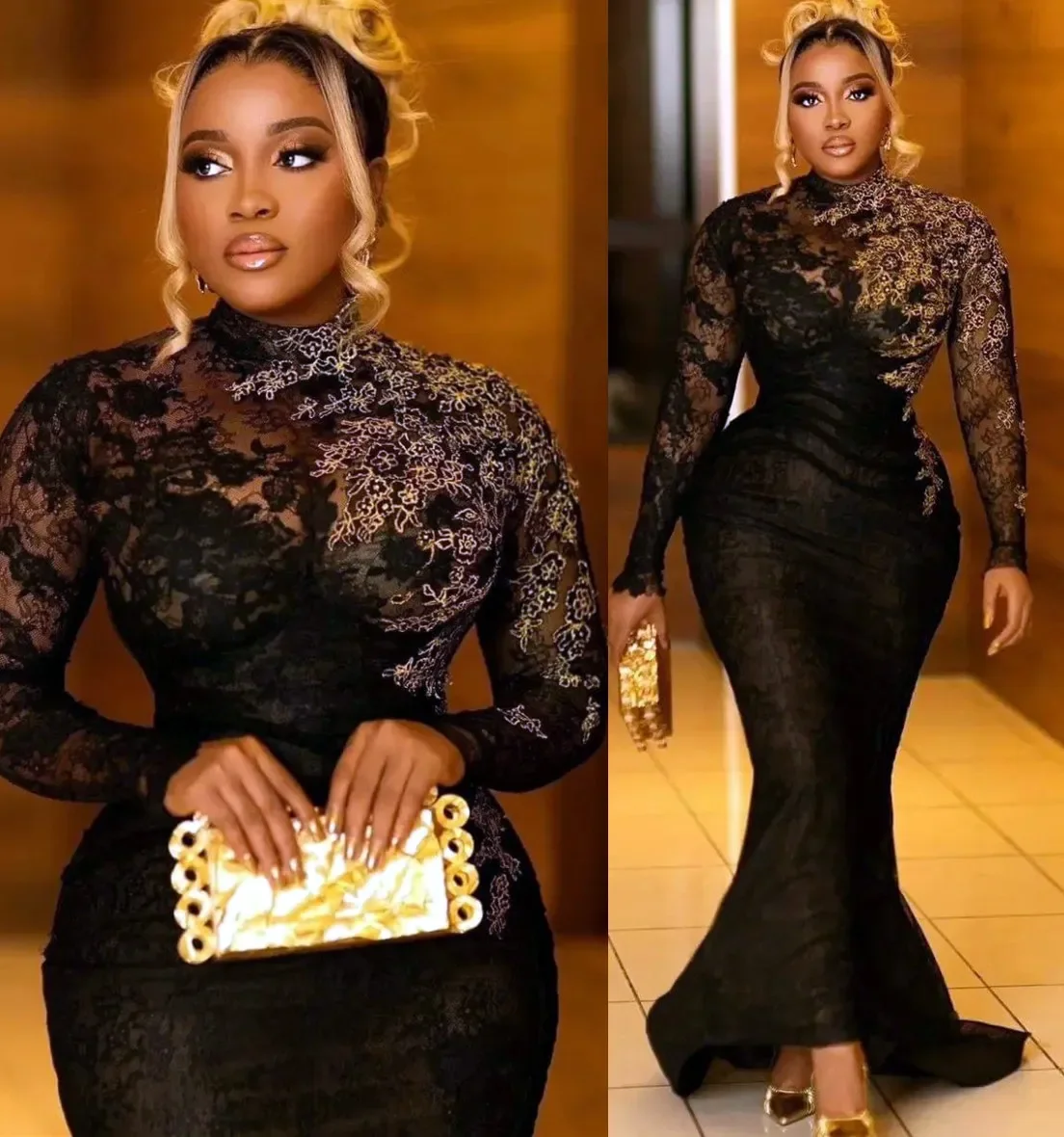 Black Mermaid Prom Lace Sexy Evening Formal Party Second Reception Birthday Engagement Gowns Dress Customized
Black Mermaid Prom Lace Sexy Evening Formal Party Second Reception Birthday Engagement Gowns Dress Customized