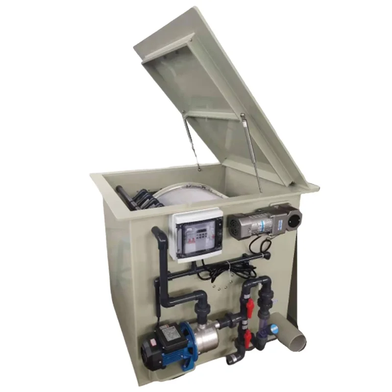 Drum Micro Filtration Screen Aquaculture Drum Filter for Koi Pond
Drum Micro Filtration Screen Aquaculture Drum Filter for Koi Pond