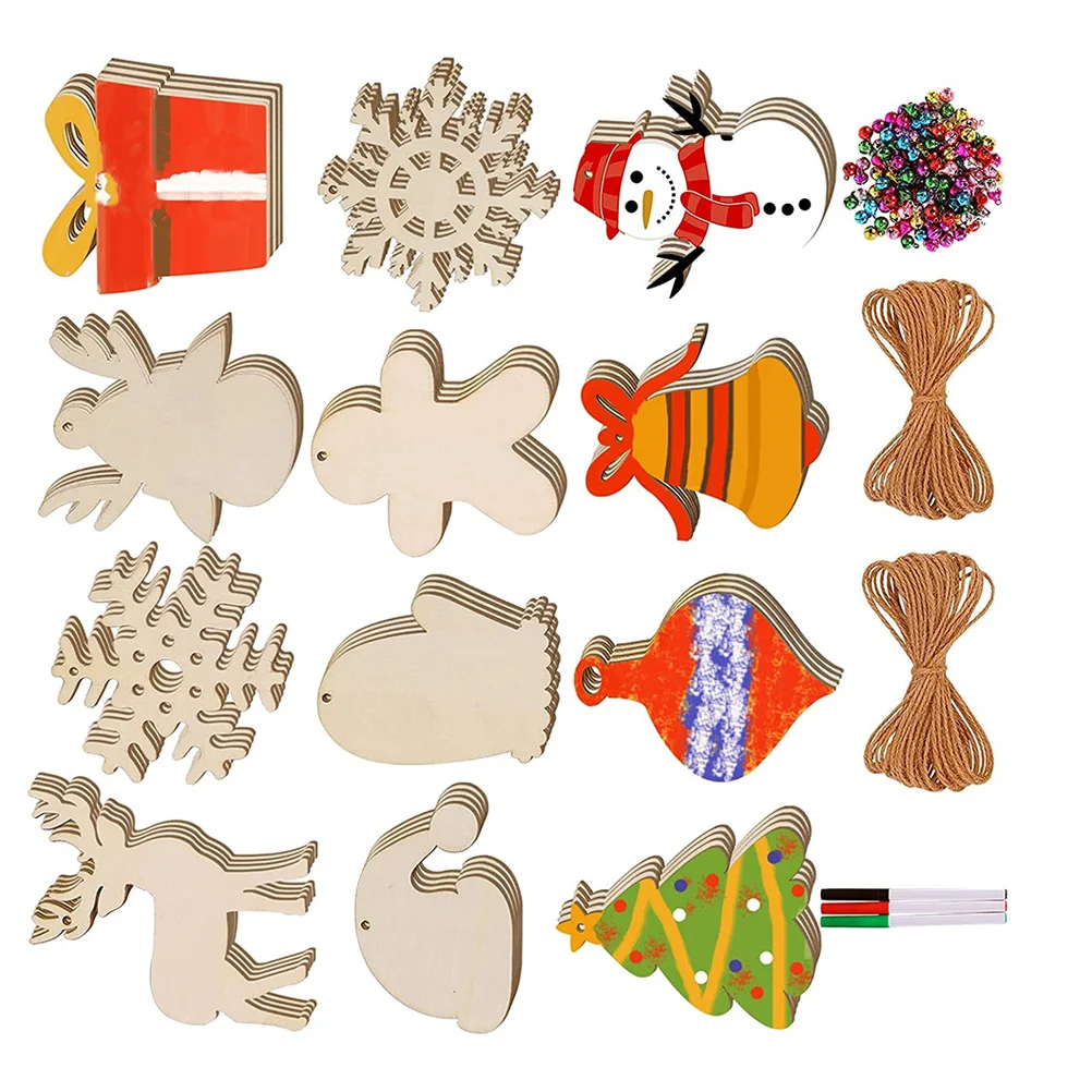 1 set 1 Set Diy Wooden Craft Chips Unfinished Blank Graffiti Xmas Hanging Ornaments Painting Wood Slices Cutouts Party 
1 set 1 Set Diy Wooden Craft Chips Unfinished Blank Graffiti Xmas Hanging Ornaments Painting Wood Slices Cutouts Party