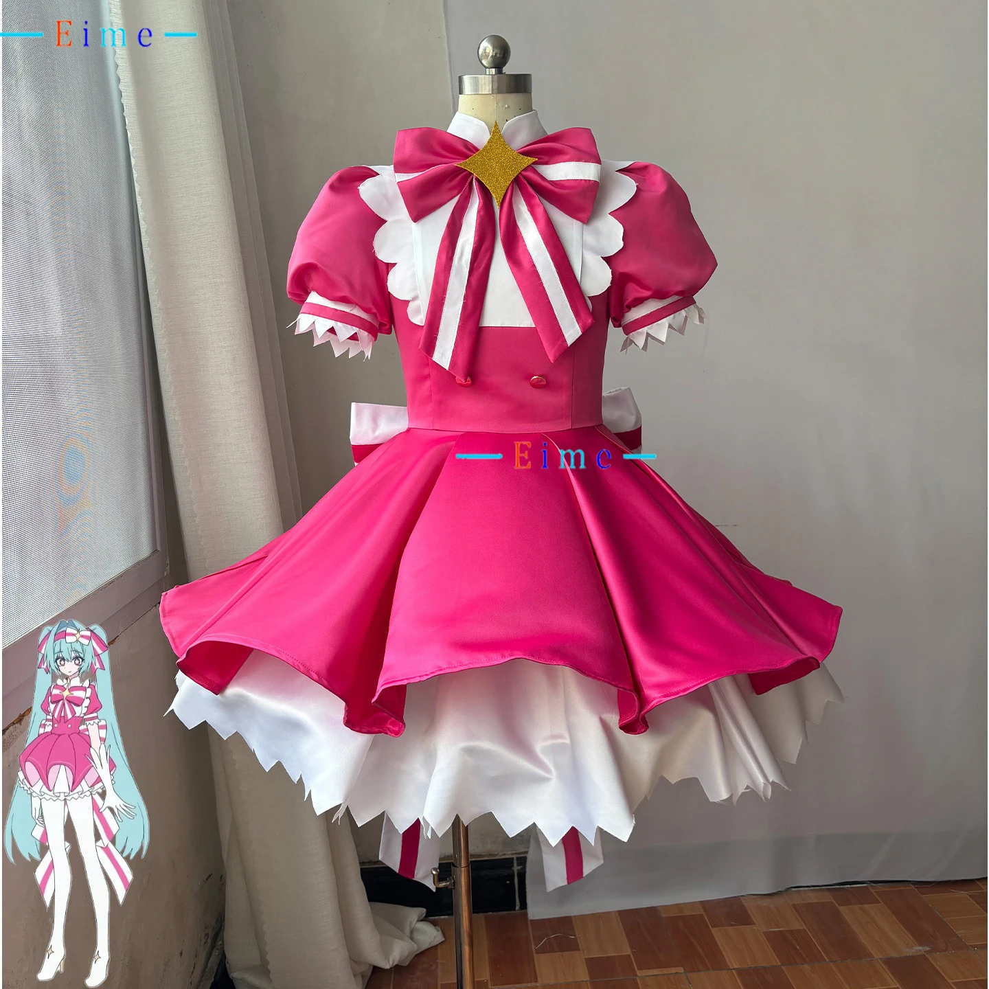 Костюм Мику для косплея, женское милое розовое платье для Мику, косплей, аниме, одежда на Хэллоуин, карнавальная форма, праздничный костюм на заказ
Костюм Мику для косплея, женское милое розовое платье для Мику, косплей, аниме, одежда на Хэллоуин, карнавальная форма, праздничный костюм на заказ