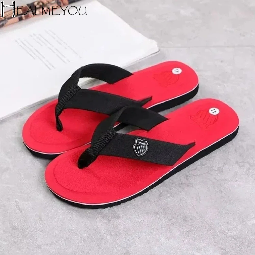 Male Flat Beach Sandals Shoes Casual Flip Flops Soft Soled EVA House Slippers Summer
Male Flat Beach Sandals Shoes Casual Flip Flops Soft Soled EVA House Slippers Summer