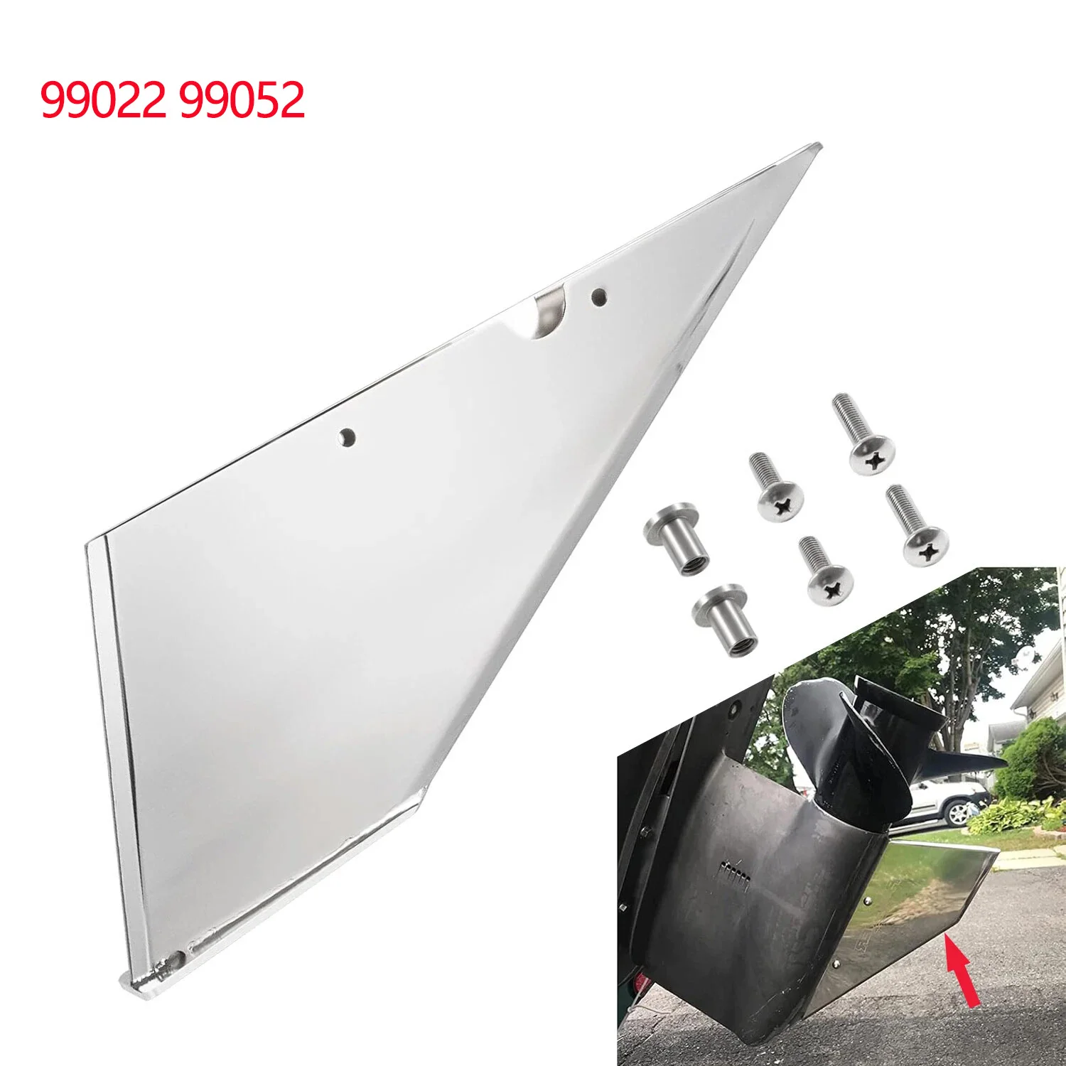 Skeg Guard Safe-Skeg Protector for Volvo Penta Sterndrive SX Drive Single Prop 1995-2006 ,Stainless Steel Replace 99022 99052
Skeg Guard Safe-Skeg Protector for Volvo Penta Sterndrive SX Drive Single Prop 1995-2006 ,Stainless Steel Replace 99022 99052