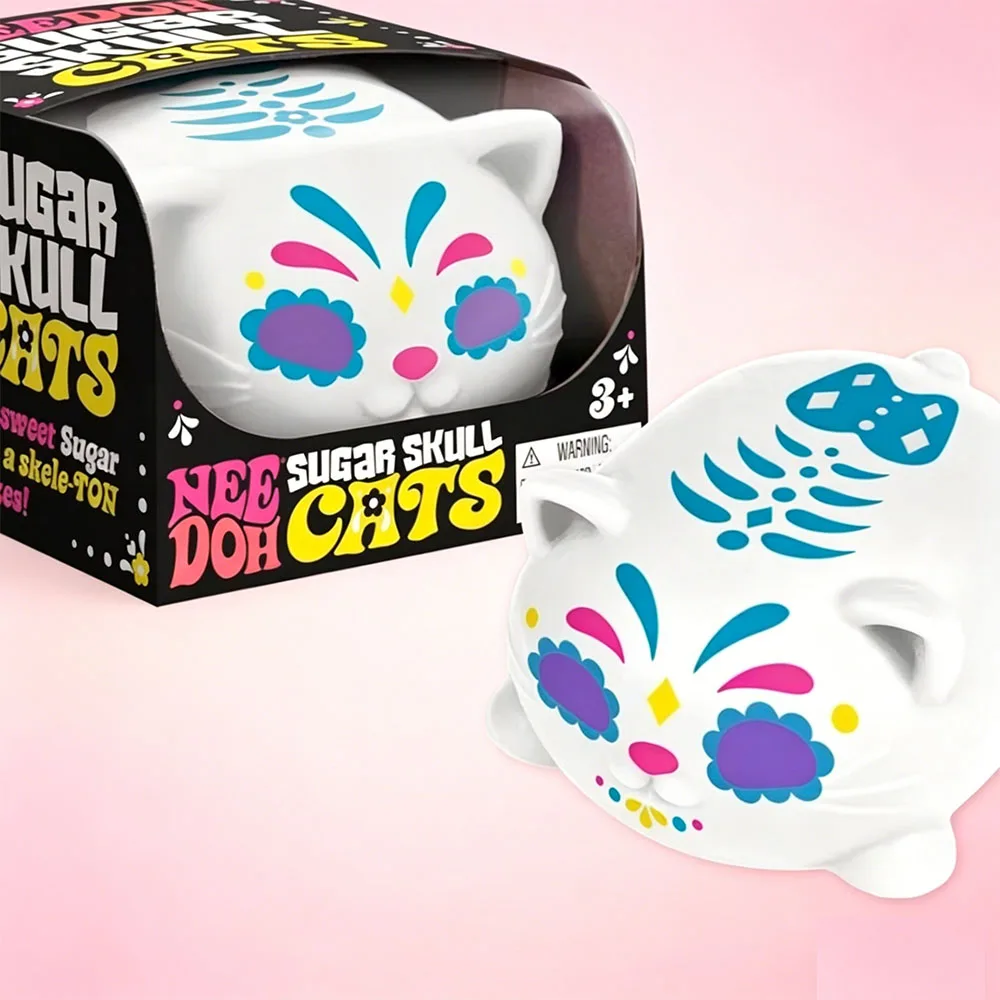 Sell Well Needoh Sugar Skull Cats Schylling Buttery-Soft Feel Fidget Toy ASMR Sensory Anti stress relief toy Gifts
Sell Well Needoh Sugar Skull Cats Schylling Buttery-Soft Feel Fidget Toy ASMR Sensory Anti stress relief toy Gifts