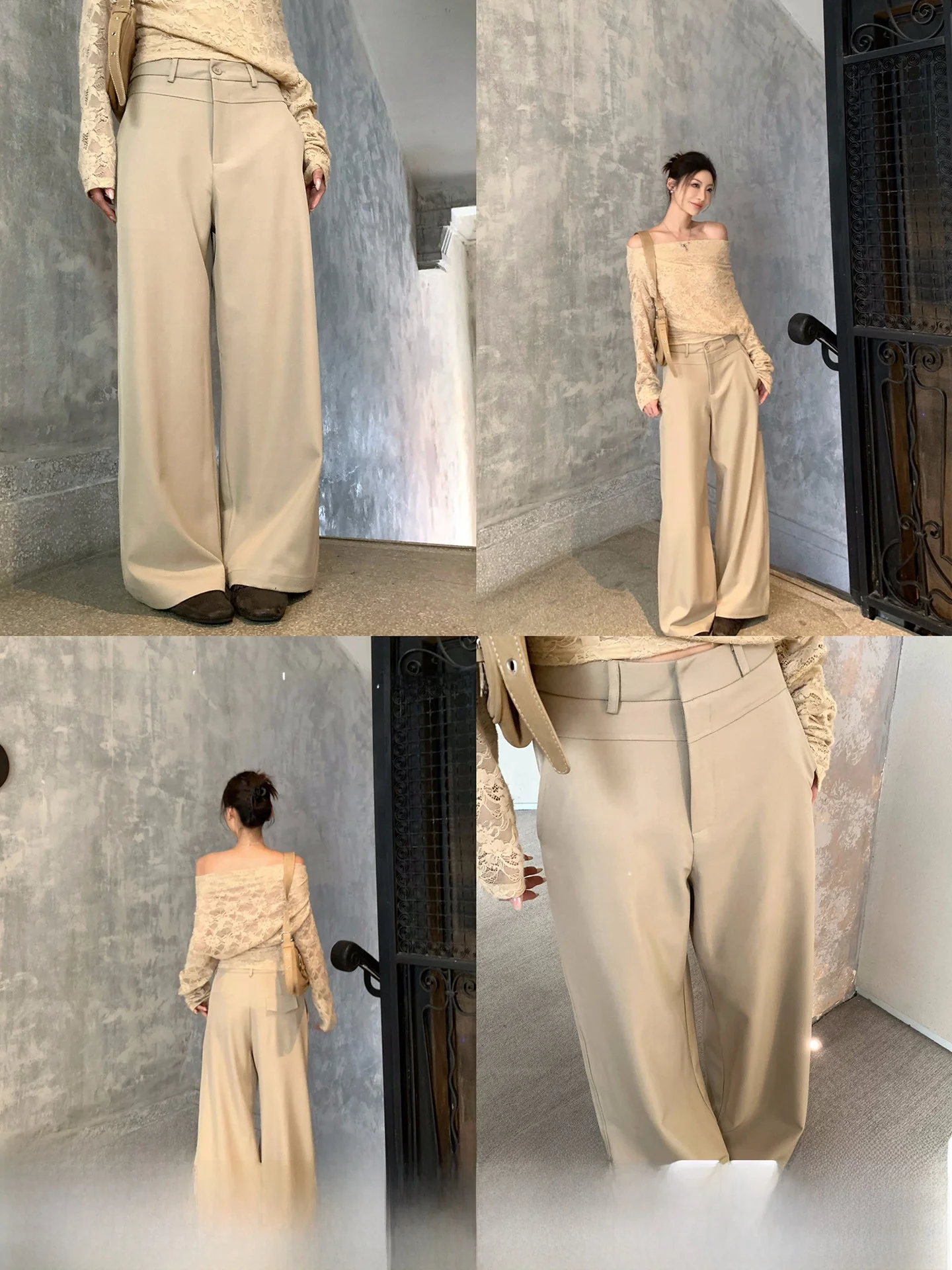 GV Big Brother Cozy Casual Straight Leg Trousers Versatile New Style Women's Comfortable Fit Casual Pants Spring 2026
GV Big Brother Cozy Casual Straight Leg Trousers Versatile New Style Women's Comfortable Fit Casual Pants Spring 2026
