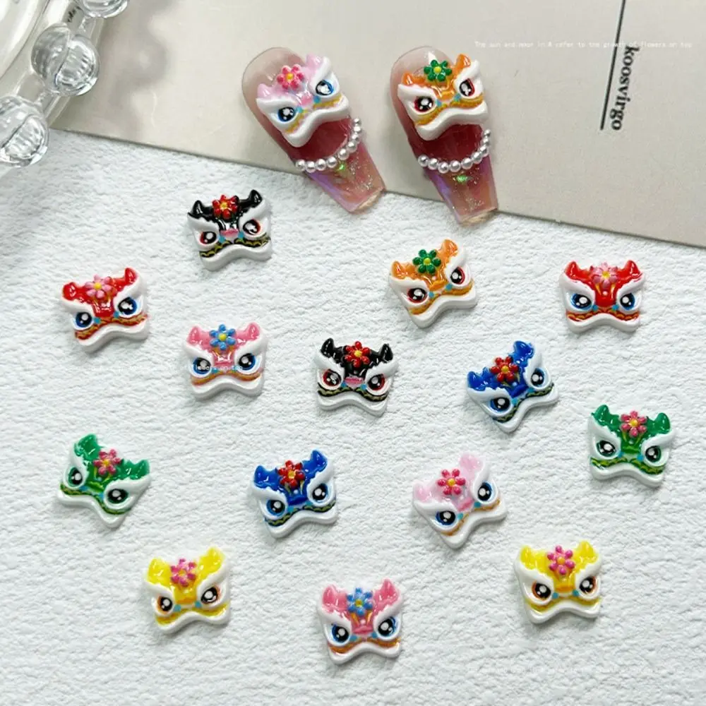 3D Luminous Resin Nail Charms Accessory Cute Nail Art Decoration Parts 8Colors Chinese Lion Manicure Jewelry
3D Luminous Resin Nail Charms Accessory Cute Nail Art Decoration Parts 8Colors Chinese Lion Manicure Jewelry