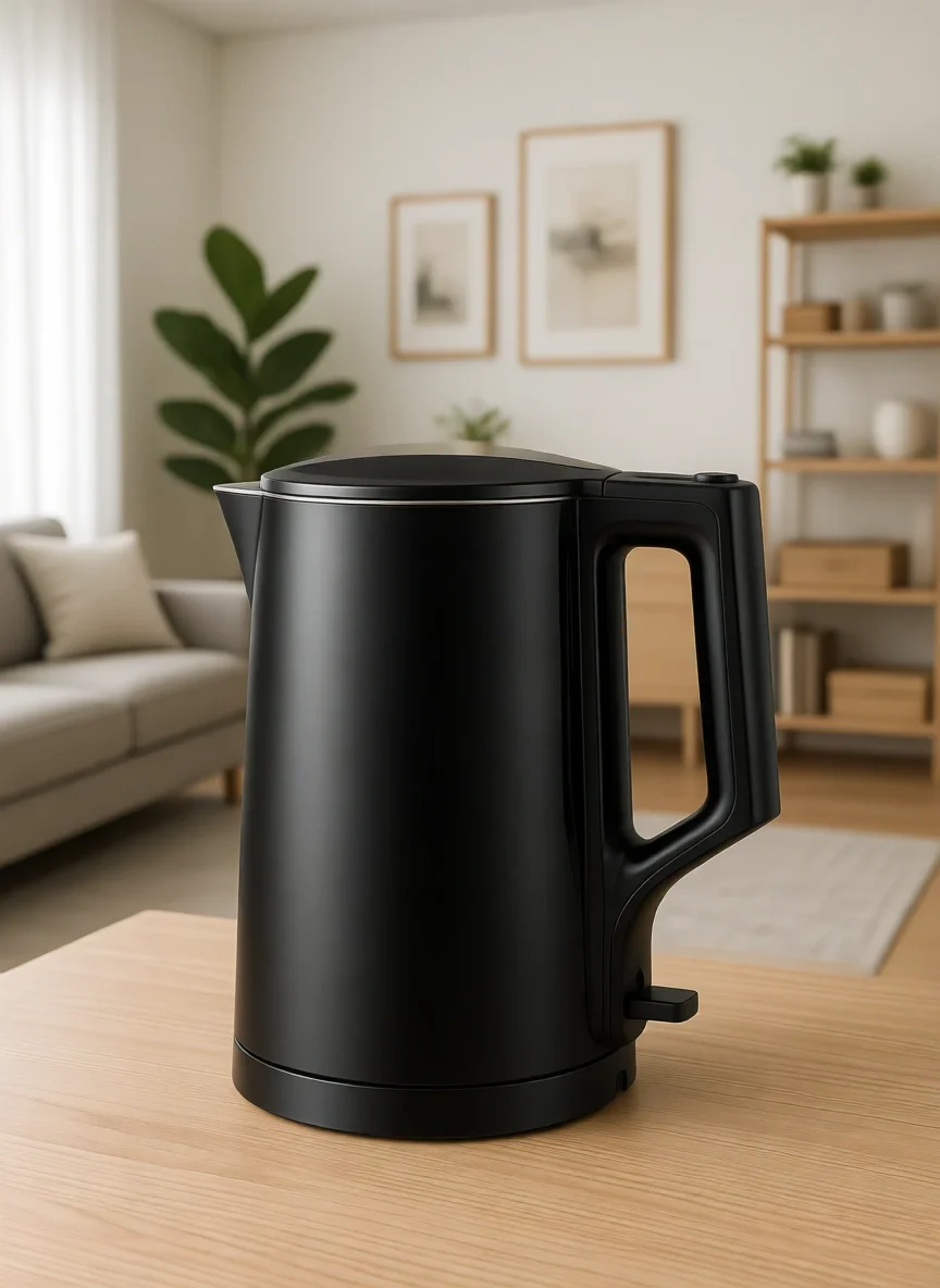 Double Wall Electric Kettle 1.7L 1500W Fast Boil Auto Shut Off Boil Dry Protection Stainless Steel Interior
Double Wall Electric Kettle 1.7L 1500W Fast Boil Auto Shut Off Boil Dry Protection Stainless Steel Interior