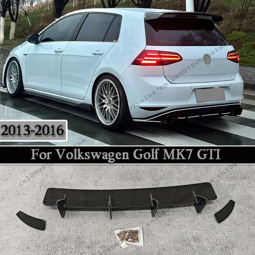 Maxton Style Rear Diffuser For Volkswagen Golf MK7 GTI 2013-2016 Black Rear Bumper Diffuser Extension Valance Aero ABS Kits
Maxton Style Rear Diffuser For Volkswagen Golf MK7 GTI 2013-2016 Black Rear Bumper Diffuser Extension Valance Aero ABS Kits