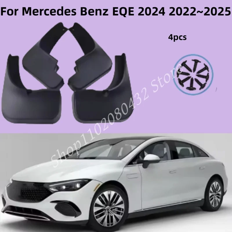 For Mercedes Benz EQE 2024 2022~2025 V295 350 450+ Sedan Fender Mudguards Front Mudflaps Mud Flaps Splash Guard Car Accessories
For Mercedes Benz EQE 2024 2022~2025 V295 350 450+ Sedan Fender Mudguards Front Mudflaps Mud Flaps Splash Guard Car Accessories