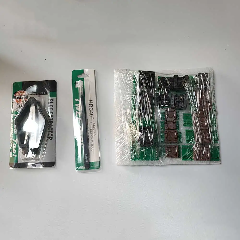 Original Xeltek Superpro 610P with 13pcs Adapters Universal IC Chip Programmer +13pcs Burn Block IC Socket Adapter
Original Xeltek Superpro 610P with 13pcs Adapters Universal IC Chip Programmer +13pcs Burn Block IC Socket Adapter