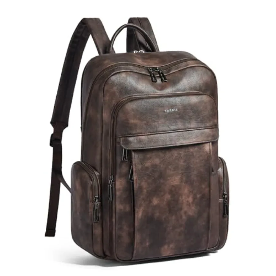 Leather Laptop Backpack for Women with 17 inch Vegan Leather Computer Backpack Purse for Travel College Work
Leather Laptop Backpack for Women with 17 inch Vegan Leather Computer Backpack Purse for Travel College Work