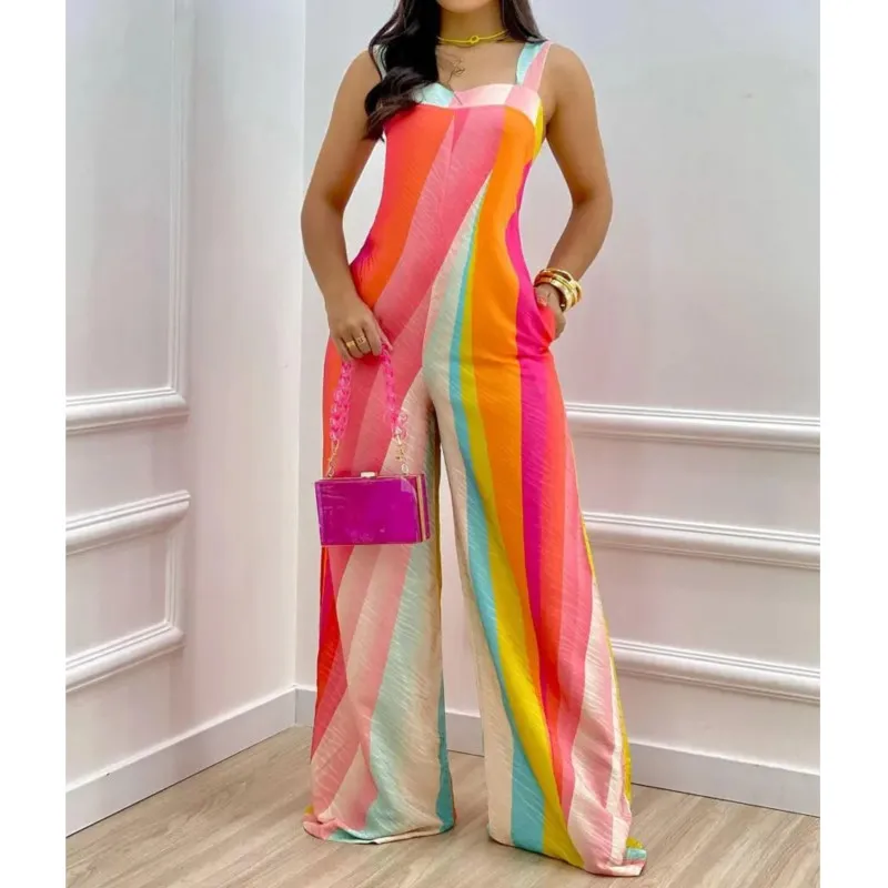 new summer beach jumpsuit 2025 woman clothing fashion Print jumpsuits V Neck Casual romper jumpsuits Vacation Bohemian pants
new summer beach jumpsuit 2025 woman clothing fashion Print jumpsuits V Neck Casual romper jumpsuits Vacation Bohemian pants