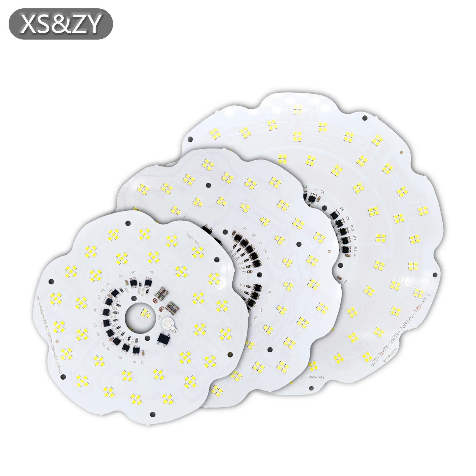 LED 220V 6500K Intelligent IC 100W 150W 200W SMD2835 Suitable For warehouses Garages Commercial Industrial Lighting Fixtures DIY
LED 220V 6500K Intelligent IC 100W 150W 200W SMD2835 Suitable For warehouses Garages Commercial Industrial Lighting Fixtures DIY