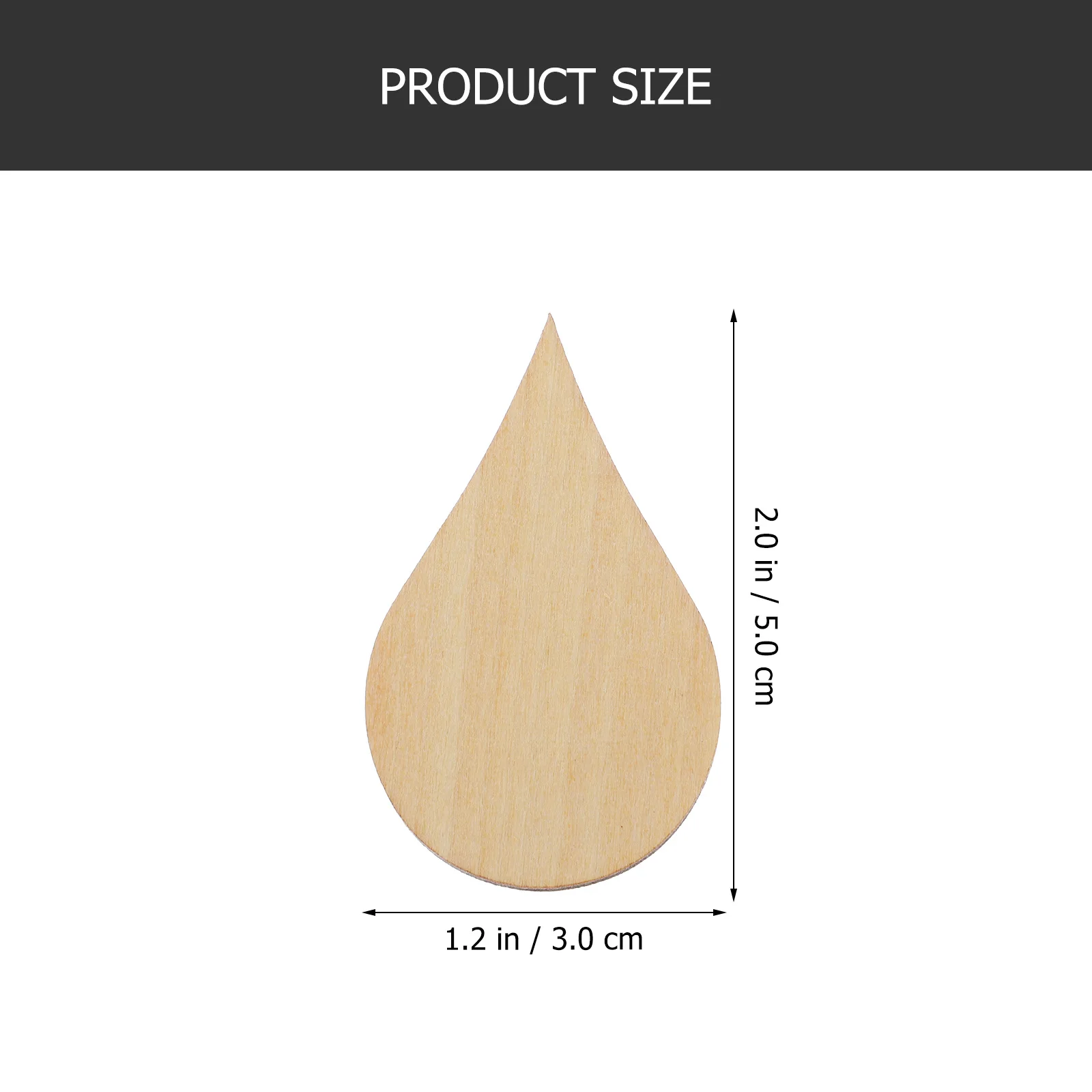 20Pcs Eco Friendly Water Drop Shape Wood Pieces 50mm Natural Texture DIY Craft Materials Photo Props Decoration
20Pcs Eco Friendly Water Drop Shape Wood Pieces 50mm Natural Texture DIY Craft Materials Photo Props Decoration