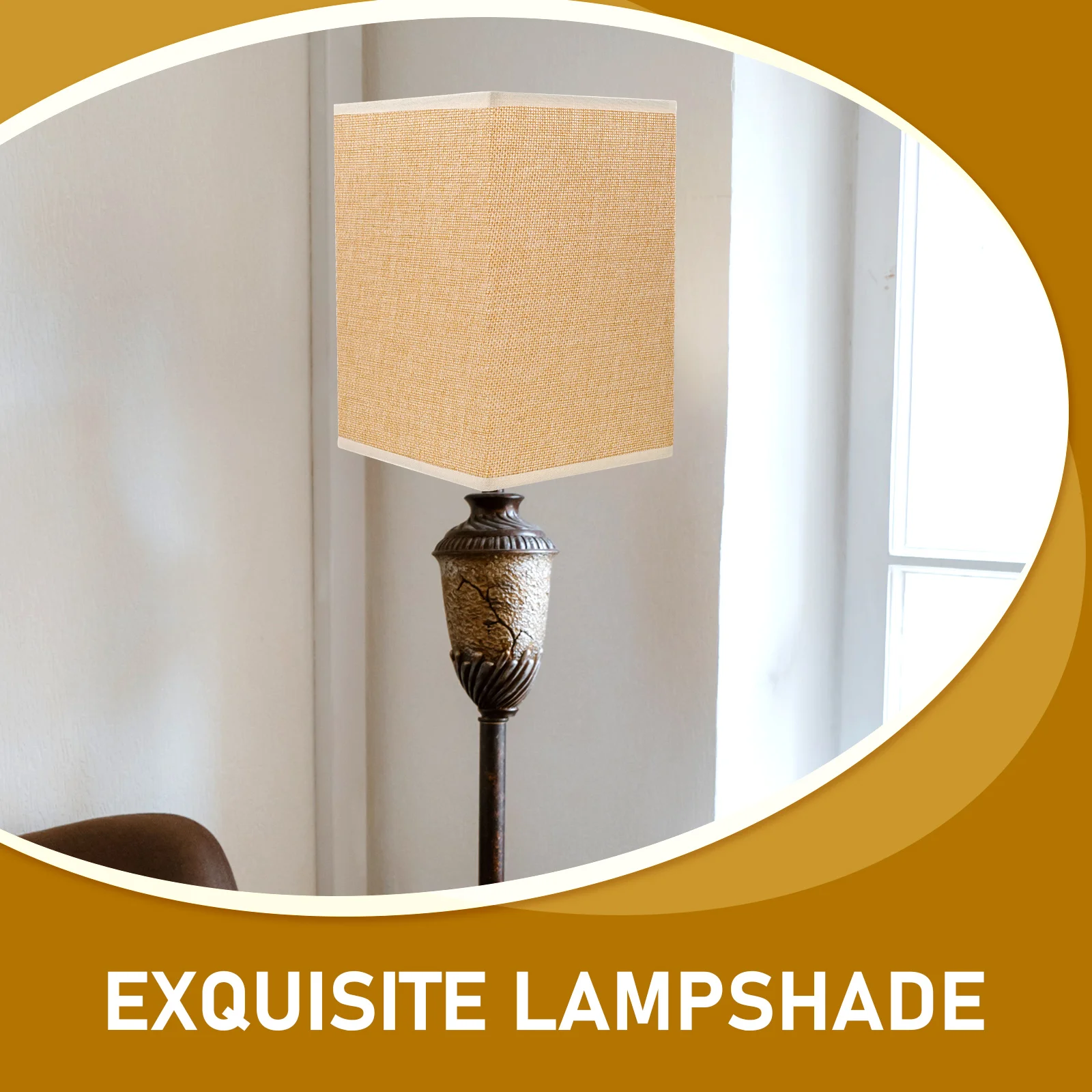 Square Shaped Fabric Lamp Shade Simple Design Table Floor Wall Lamp Cover Replacement Accessory Cloth Lampshade Decorative Light
Square Shaped Fabric Lamp Shade Simple Design Table Floor Wall Lamp Cover Replacement Accessory Cloth Lampshade Decorative Light