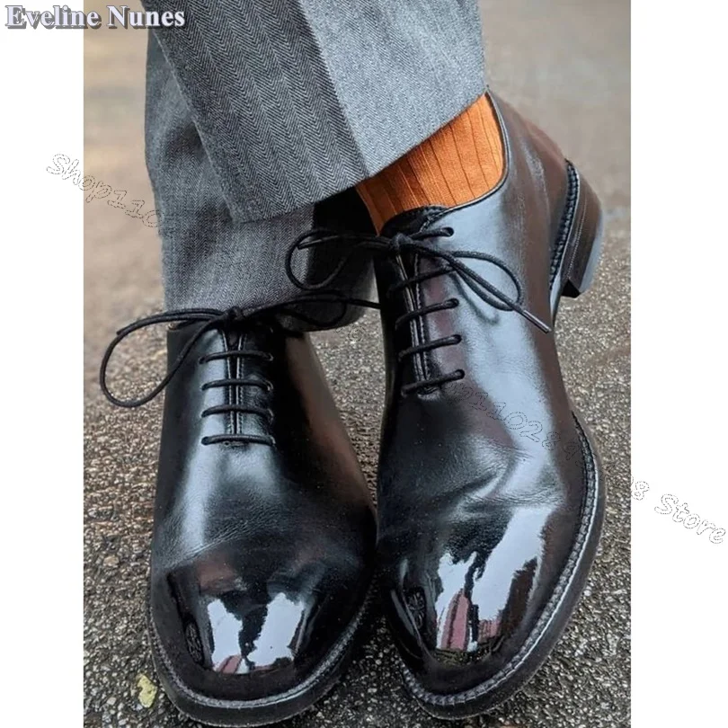 Black Lace up Soft Leather Shoes Pointed Toe Low Heels Spring British Style Dress Wedding Men Shoes Size 39~47 Zapatillas Mujer
Black Lace up Soft Leather Shoes Pointed Toe Low Heels Spring British Style Dress Wedding Men Shoes Size 39~47 Zapatillas Mujer
