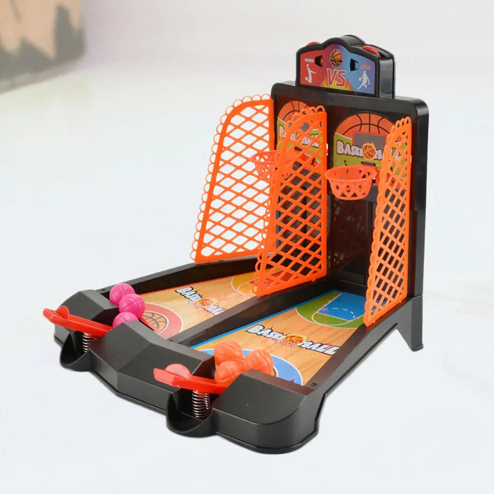1Set Mini Finger Bounce Basketball Trigger Set Durable Educational Interactive Parent-Child Portable Fun
1Set Mini Finger Bounce Basketball Trigger Set Durable Educational Interactive Parent-Child Portable Fun