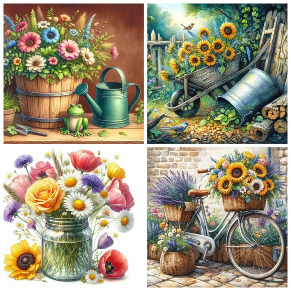 5D Diamond Painting Flower Full Round Drill Mosaic Landscape Craft Kit Handmade Gift
5D Diamond Painting Flower Full Round Drill Mosaic Landscape Craft Kit Handmade Gift