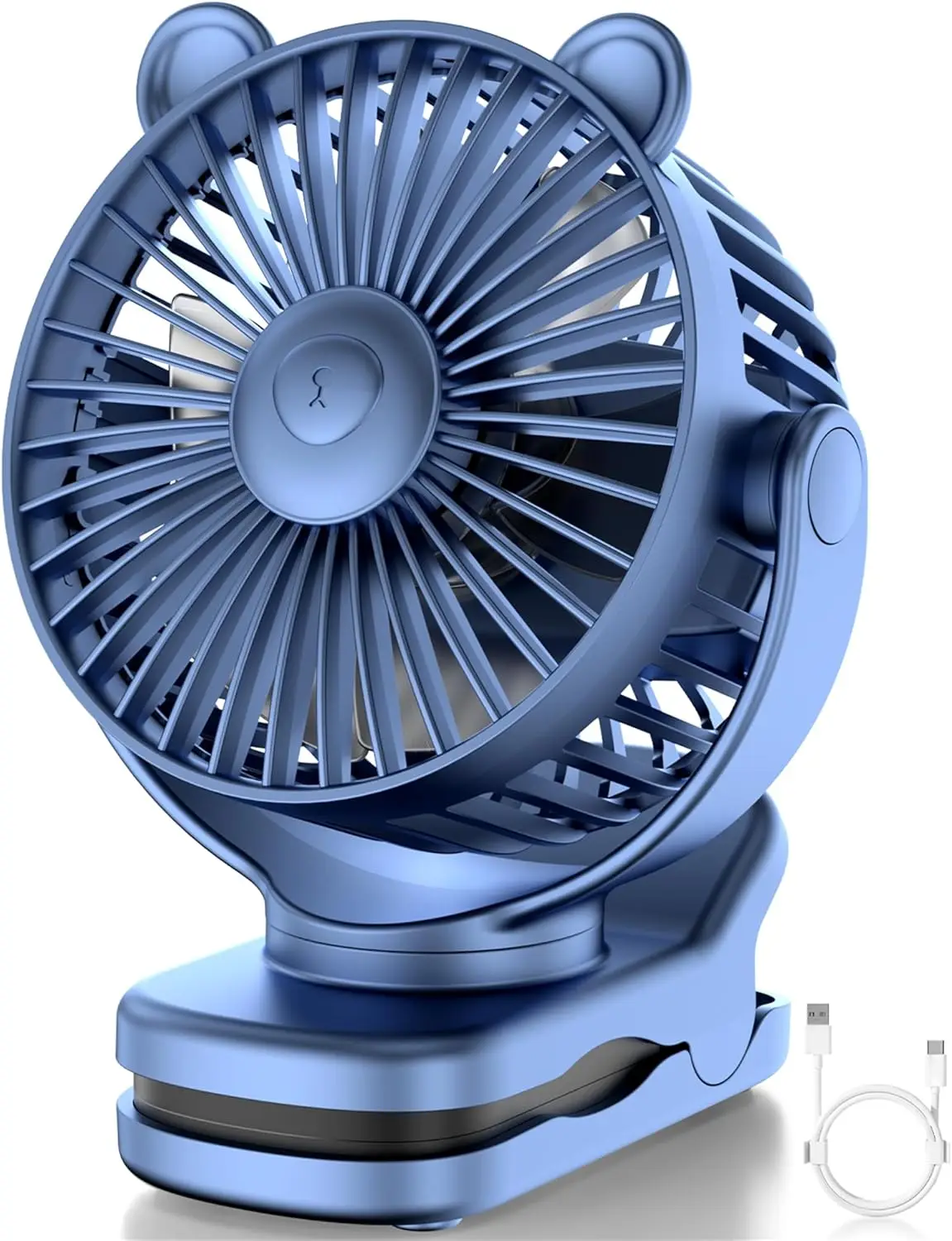 Car Clip On Fan, Rechargeable Portable Fan With 2000mAh Battery Operated, Small Fan With Powerful Clip Design, 3 Wind Speed
Car Clip On Fan, Rechargeable Portable Fan With 2000mAh Battery Operated, Small Fan With Powerful Clip Design, 3 Wind Speed