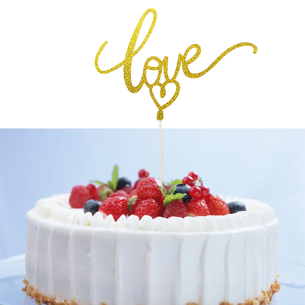10 Pcs Love Cake Topper Toppers Wedding Decor Pearlescent Picks Cupcake Goldendoodle Ornament
10 Pcs Love Cake Topper Toppers Wedding Decor Pearlescent Picks Cupcake Goldendoodle Ornament