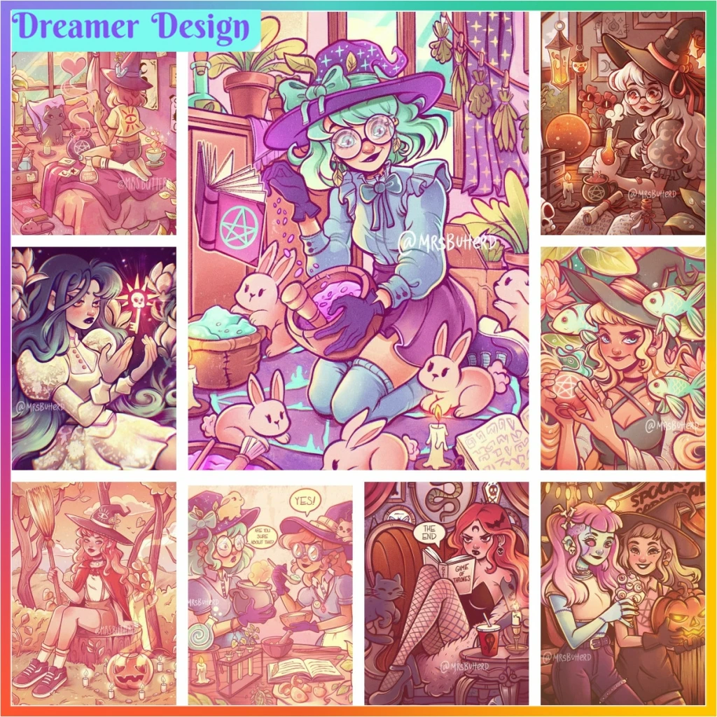 Картина из страз Magic Witch Girl 5D Сделай Сам искусство мозаика вышивка Декор для ванной вышивка крестиком новые поступления подарок для взрослых предлагает большой
Картина из страз Magic Witch Girl 5D Сделай Сам искусство мозаика вышивка Декор для ванной вышивка крестиком новые поступления подарок для взрослых предлагает большой